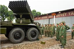 Trải nghiệm thực tế tại Đoàn Pháo binh Sông Công